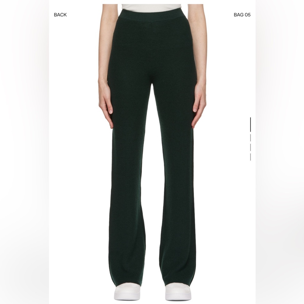 NWT A.P.C. Dark Green Wool sweater pants